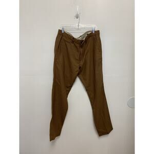 Grayers Brown Wool Flat Front Trousers Mens Dress Pants 36x32